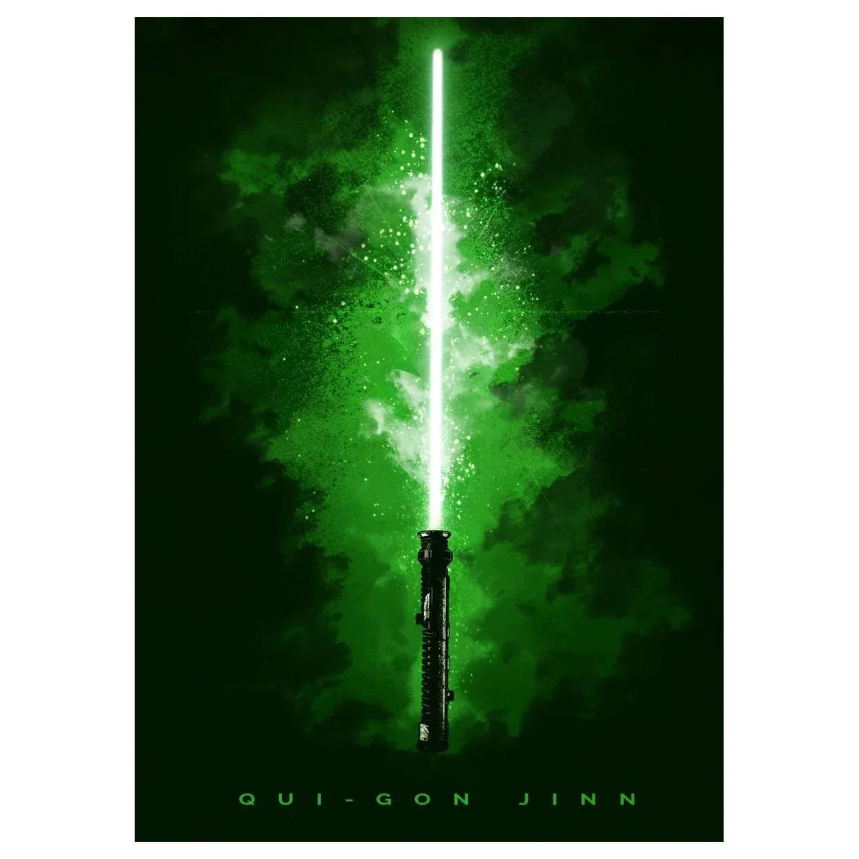 Star Wars Lightsaber Canvas Print – Gaming Room Wall Art