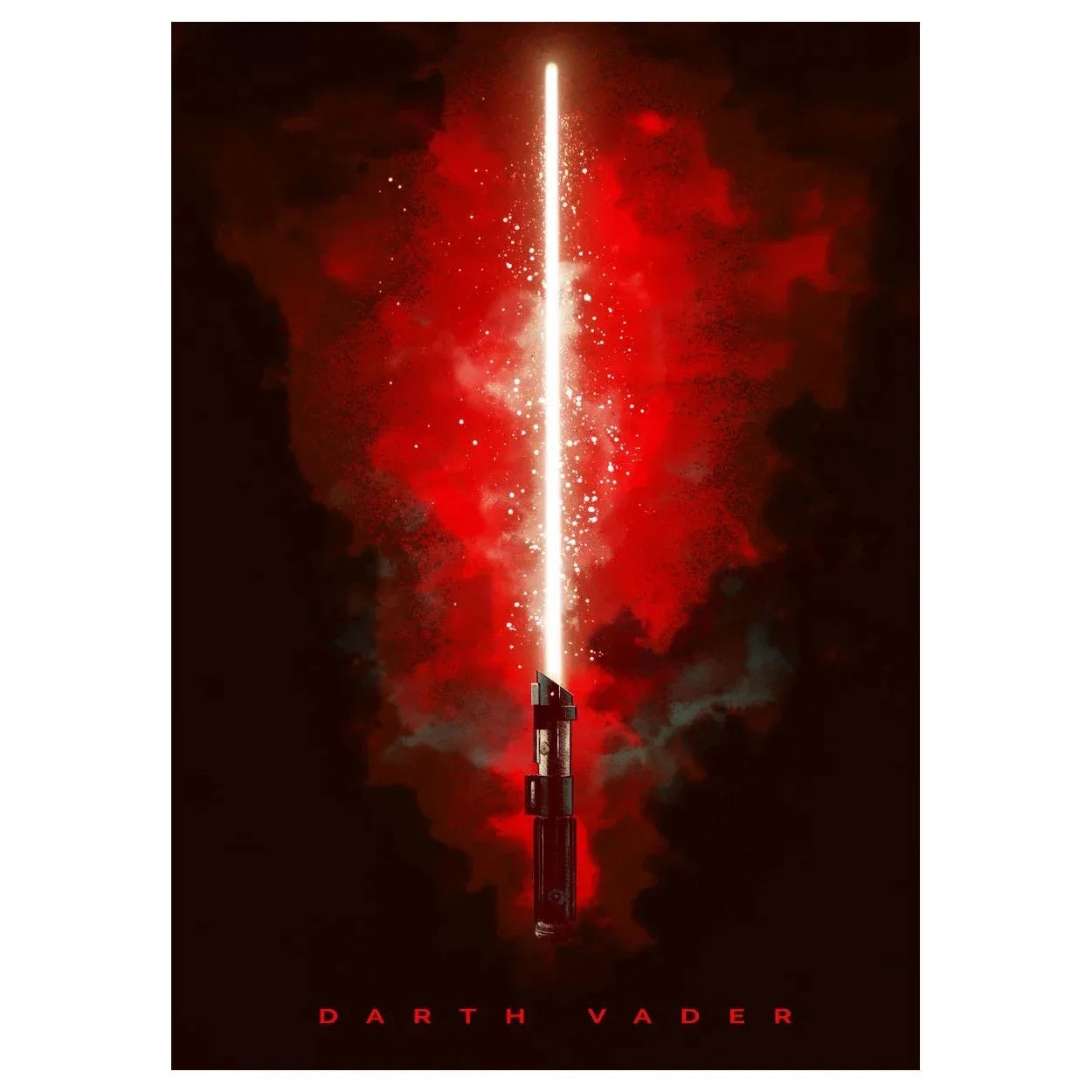 Star Wars Lightsaber Canvas Print – Gaming Room Wall Art