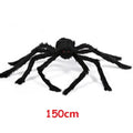 Halloween Black Scary Giant Spider Huge Spider Web Halloween Decoration for Home Bar Haunted House Props Holiday Outdoor Decor