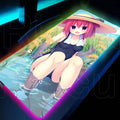 RGB love game Mouse Pad Desk Mat HD LED Large XXL MousePads Accessories RGB Mousepad Gamer PC Keyboard Desk Mat desk accessories