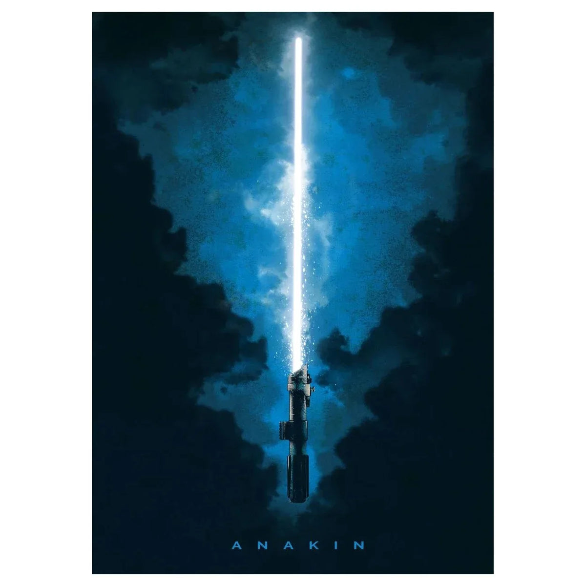 Star Wars Lightsaber Canvas Print – Gaming Room Wall Art