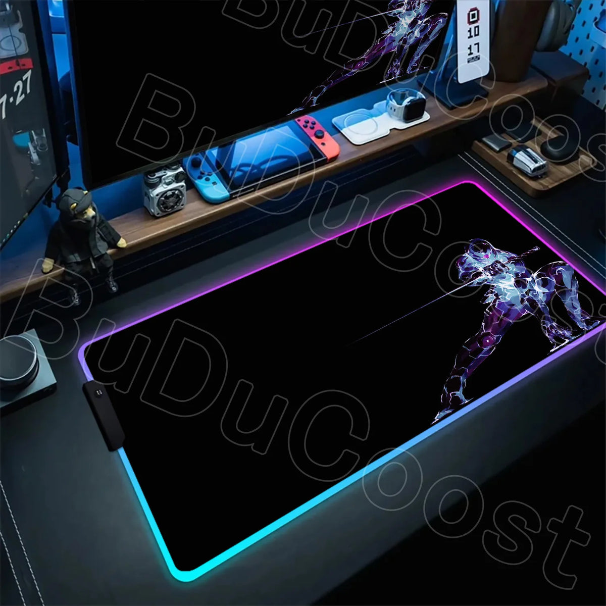RGB Gaming Desk Mat – Metal Gear Solid Edition, 120×60cm