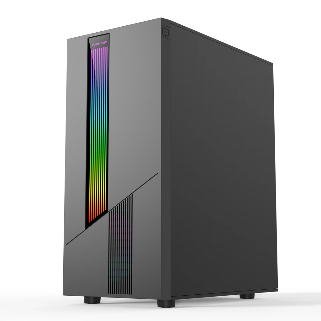 Power Train ES500 RGB PC Case, ATX / Micro-ATX / Mini-ITX