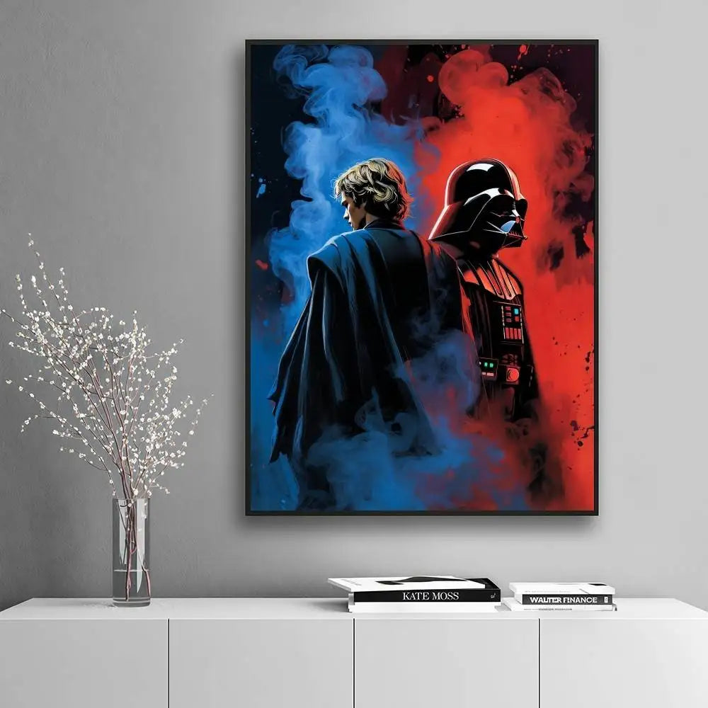 Star Wars High-End Fashion Poster – Wall Sticker, Home Decor