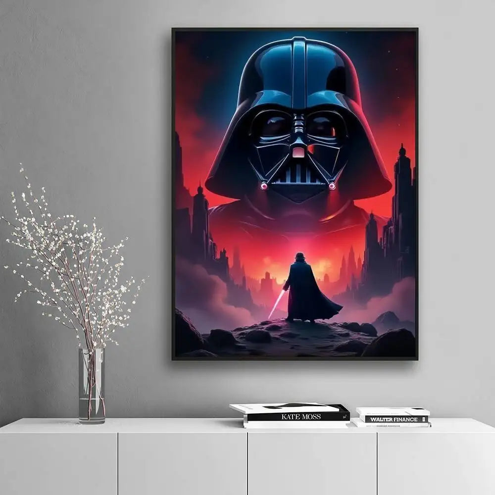 Star Wars High-End Fashion Poster – Wall Sticker, Home Decor