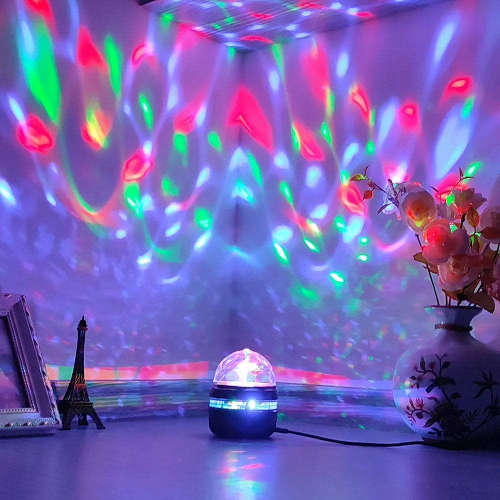 Northern Lights Star Projector – Remote Control, Auto Rotate