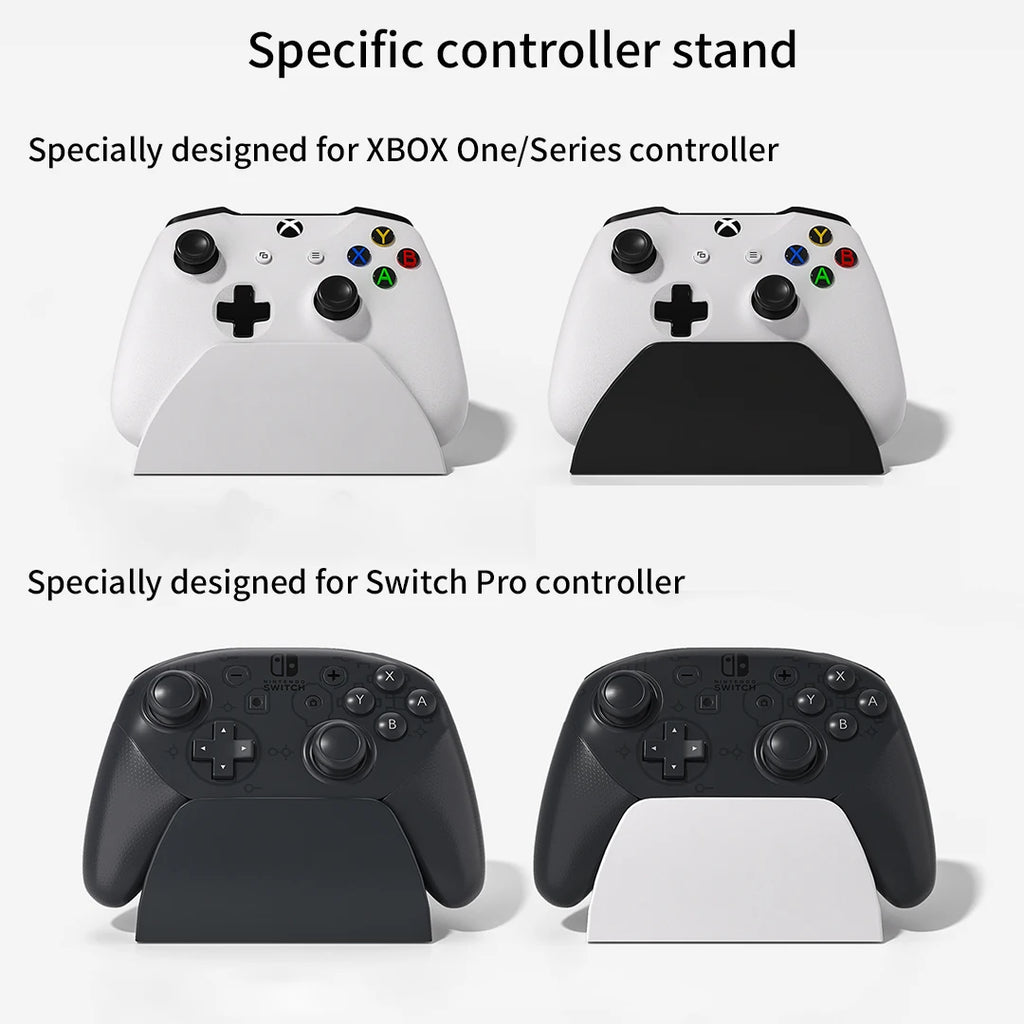 Gaming Controller Stand for Switch Pro / Xbox One Plastic Gamepad Desktop Joystick Holder for Switch Pro/Xbox Series Controller