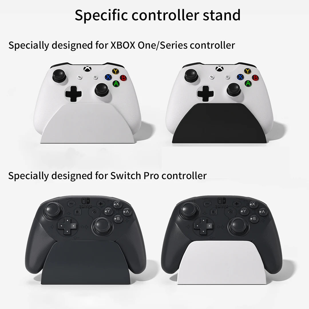 Gaming Controller Stand for Switch Pro / Xbox One Plastic Gamepad Desktop Joystick Holder for Switch Pro/Xbox Series Controller