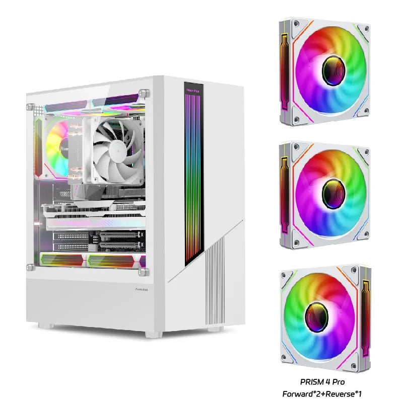 Power Train ES500 RGB PC Case, ATX / Micro-ATX / Mini-ITX