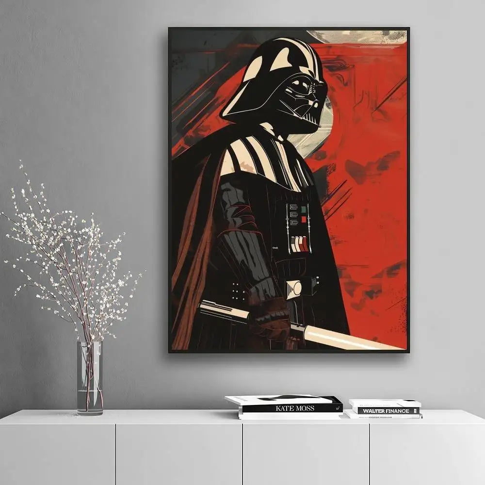 Star Wars High-End Fashion Poster – Wall Sticker, Home Decor