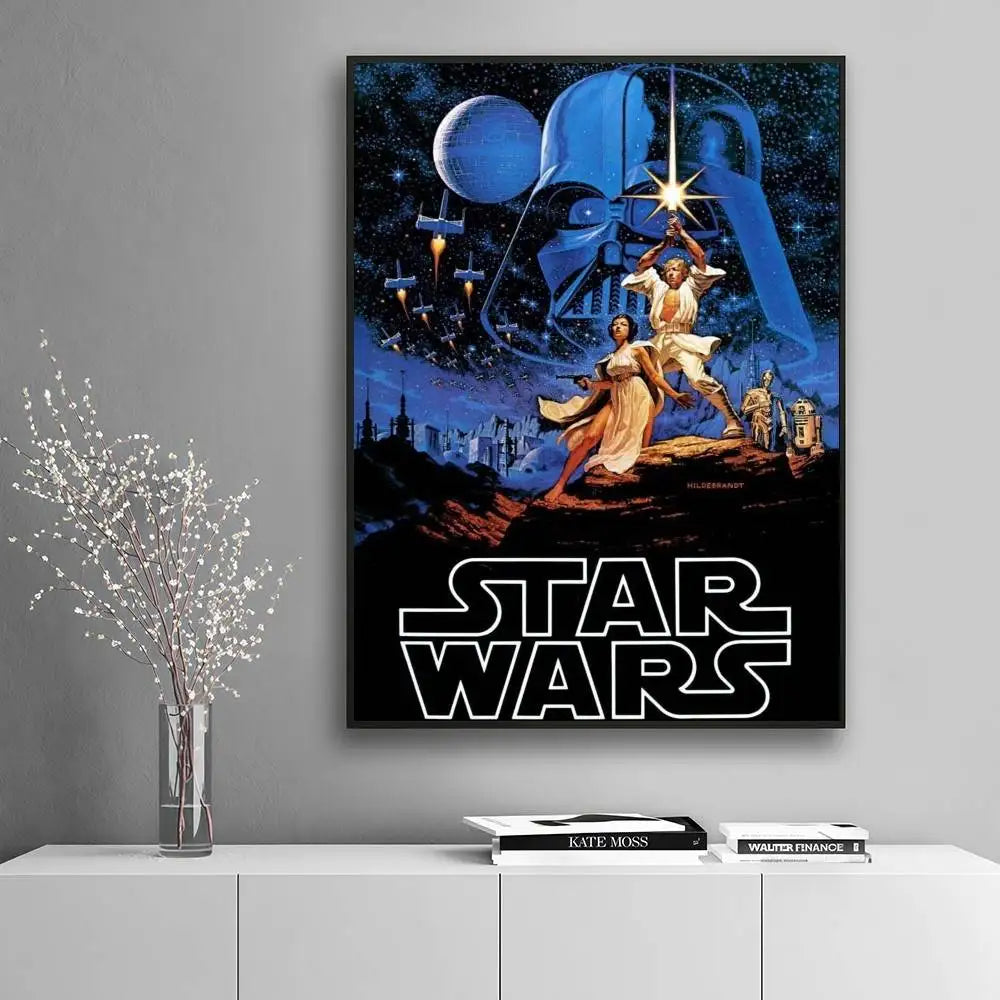 Star Wars High-End Fashion Poster – Wall Sticker, Home Decor