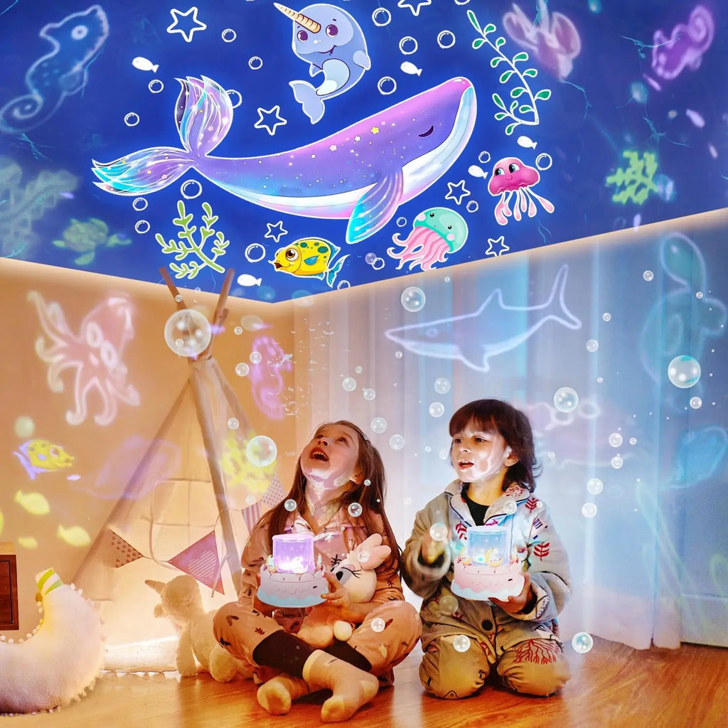Galaxy Star Projector – 21-in-1 Scenes, 360° Rotate, Timer