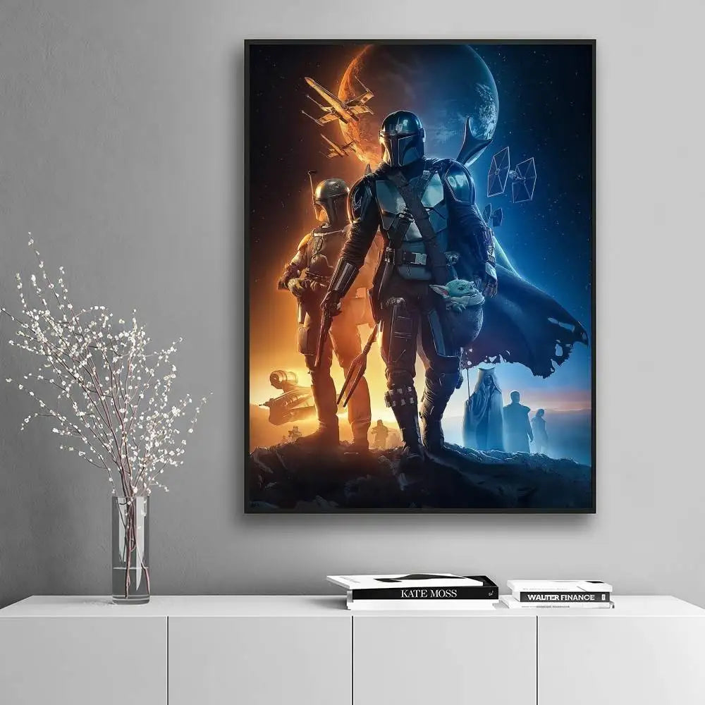 Star Wars High-End Fashion Poster – Wall Sticker, Home Decor
