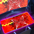 RGB Gaming Desk Mat – Geometry Dash Edition, Anime Style