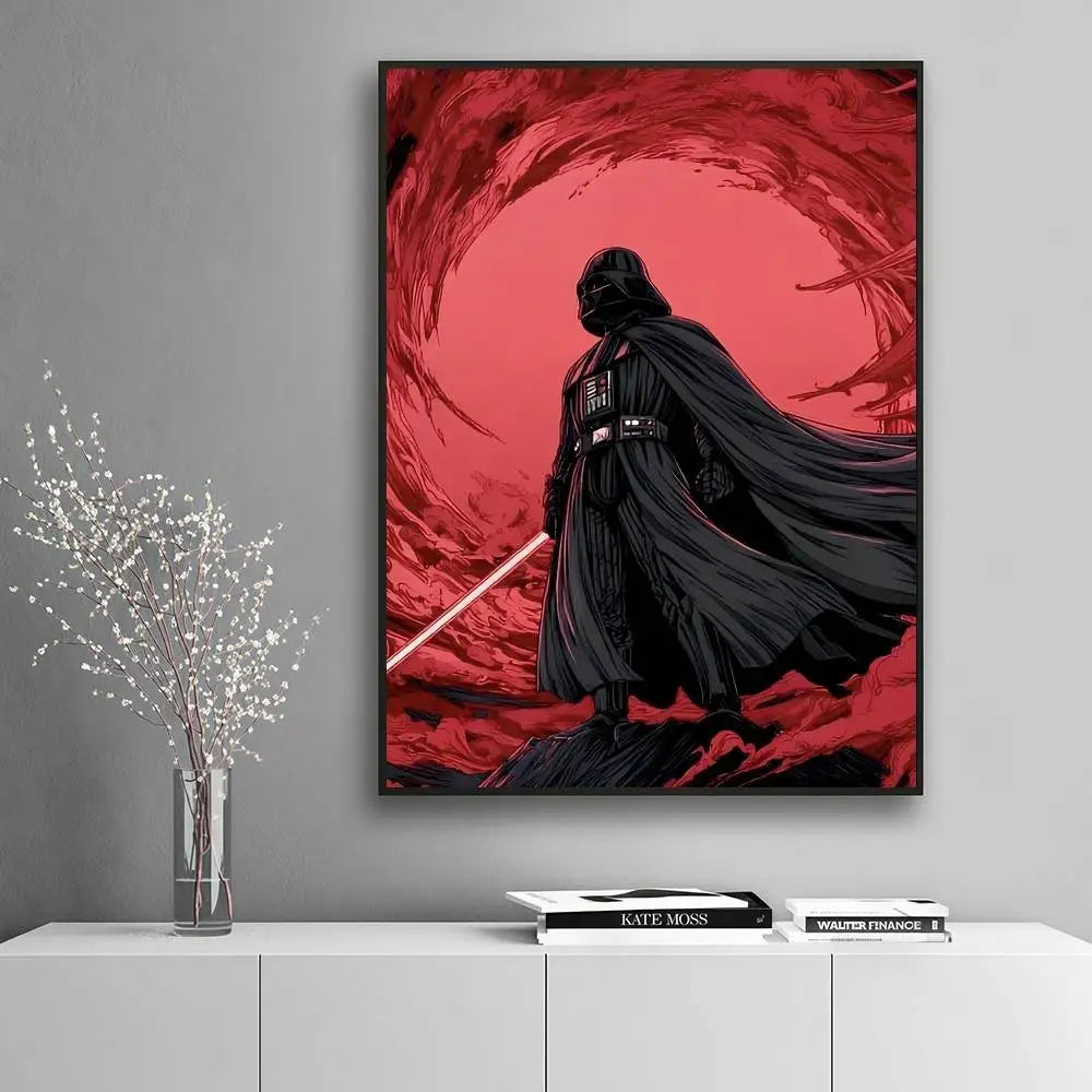 Star Wars High-End Fashion Poster – Wall Sticker, Home Decor