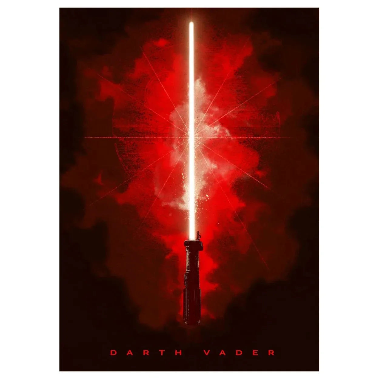 Star Wars Lightsaber Canvas Print – Gaming Room Wall Art