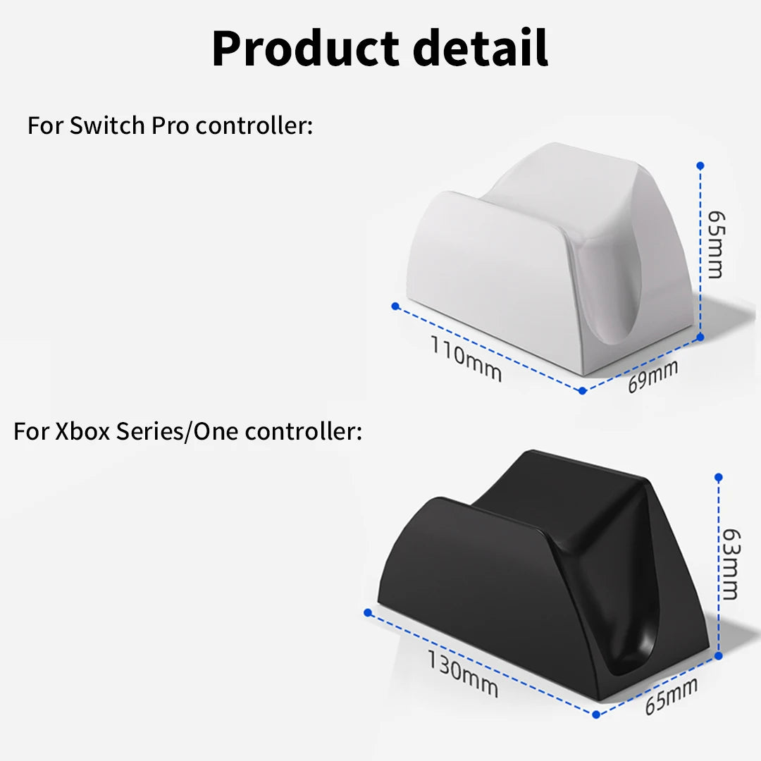 Gaming Controller Stand for Switch Pro / Xbox One Plastic Gamepad Desktop Joystick Holder for Switch Pro/Xbox Series Controller