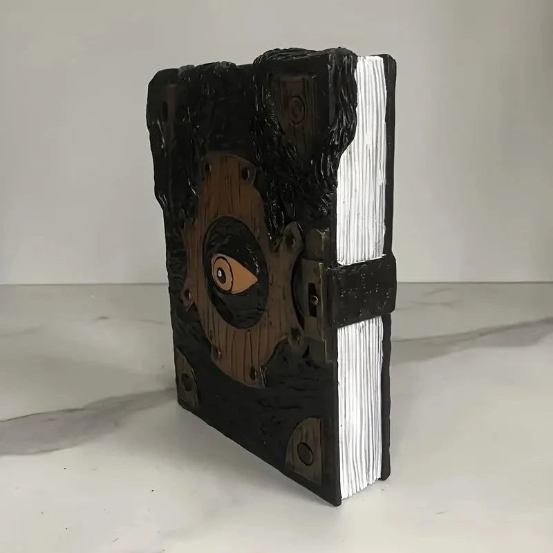Creepy Devil Eye Halloween Decor Horror Book Curse Gothic Home Ornament Spooky Party Prop Craft Accessory Collection