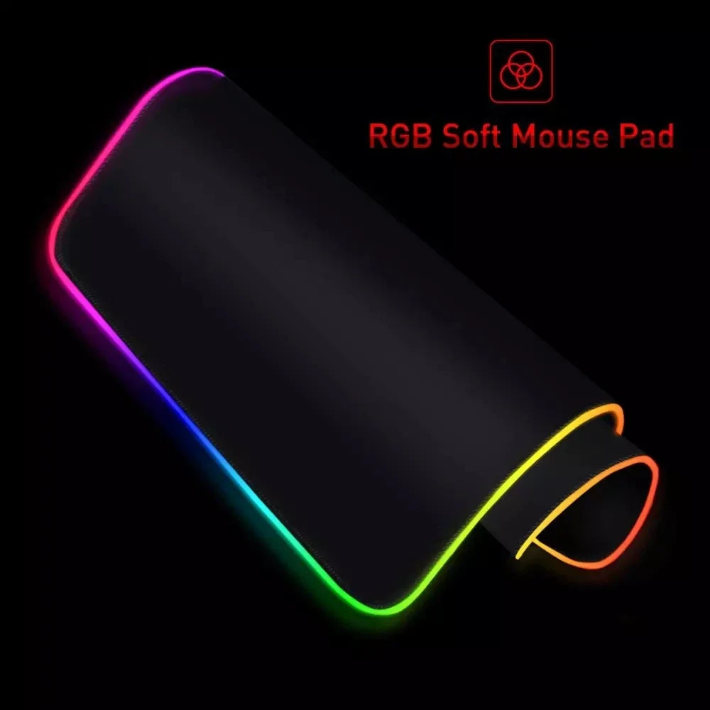 RGB Gaming Desk Mat – Valorant Edition, 30×80cm LED Backlit