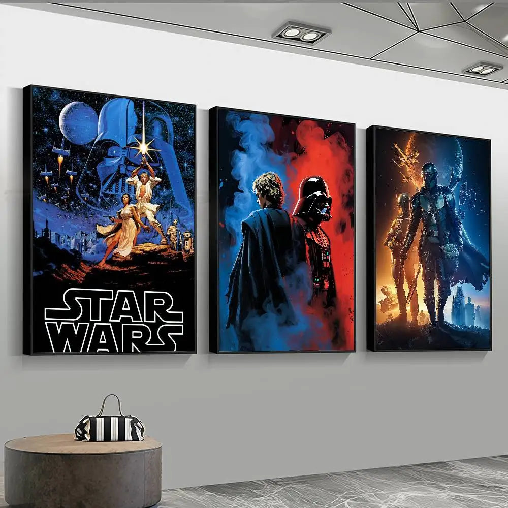 Star Wars High-End Fashion Poster – Wall Sticker, Home Decor