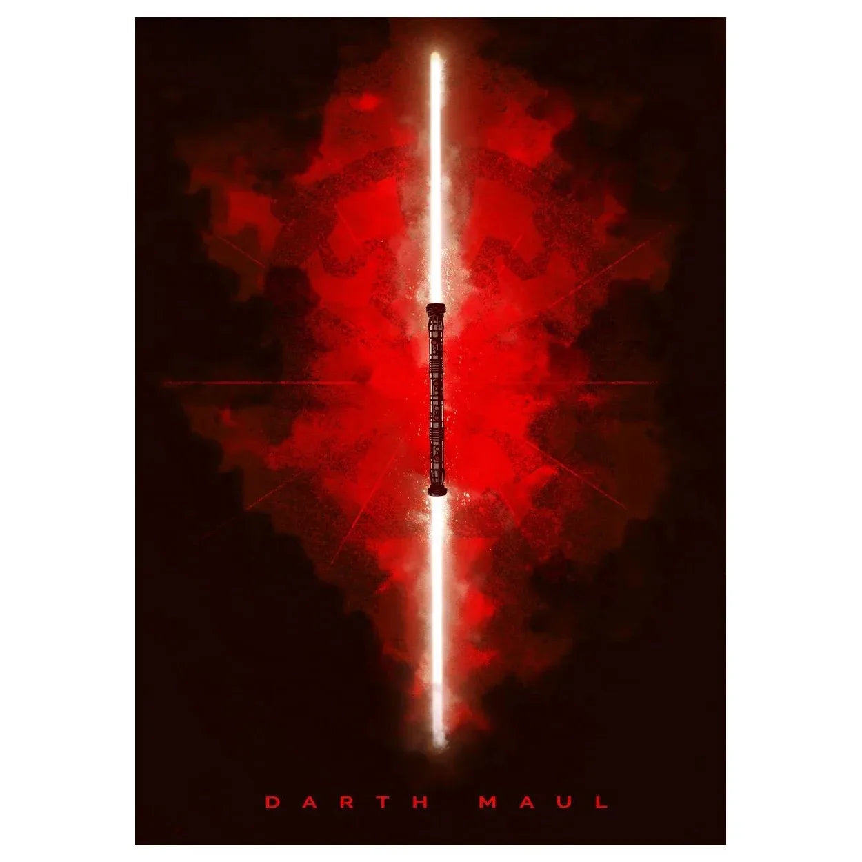 Star Wars Lightsaber Canvas Print – Gaming Room Wall Art