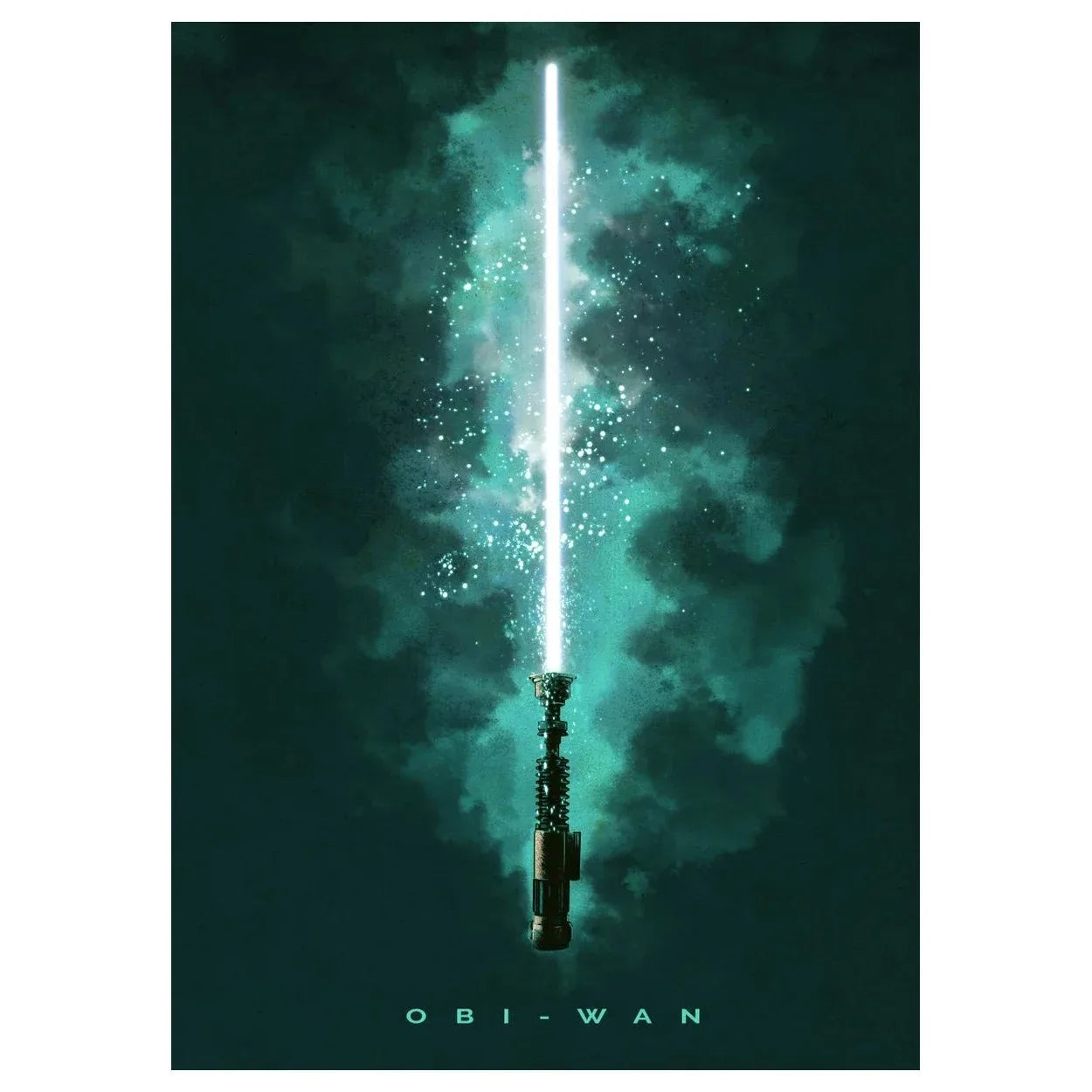Star Wars Lightsaber Canvas Print – Gaming Room Wall Art