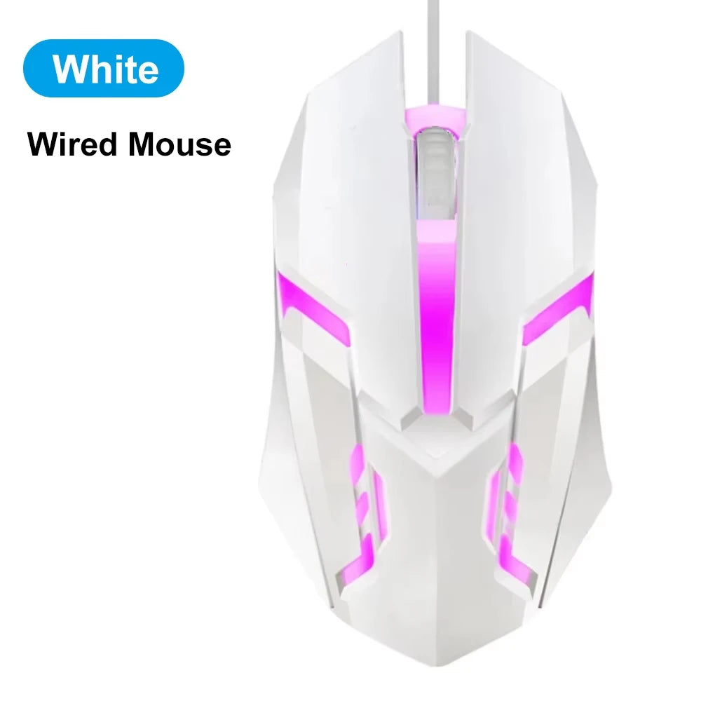 RGB Wireless Gaming Mouse – Bluetooth 5.2 & 2.4G, 1600DPI