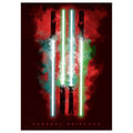 Star Wars Lightsaber Canvas Print – Gaming Room Wall Art