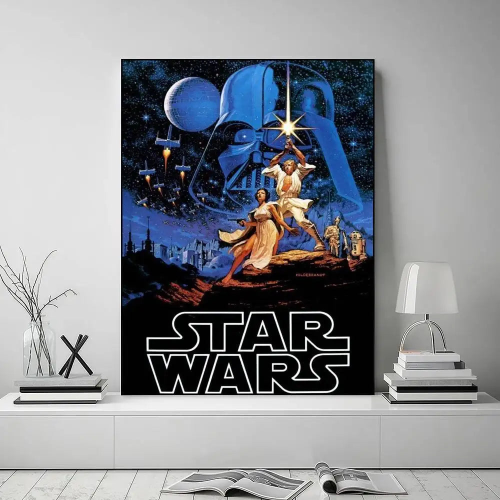Star Wars High-End Fashion Poster – Wall Sticker, Home Decor