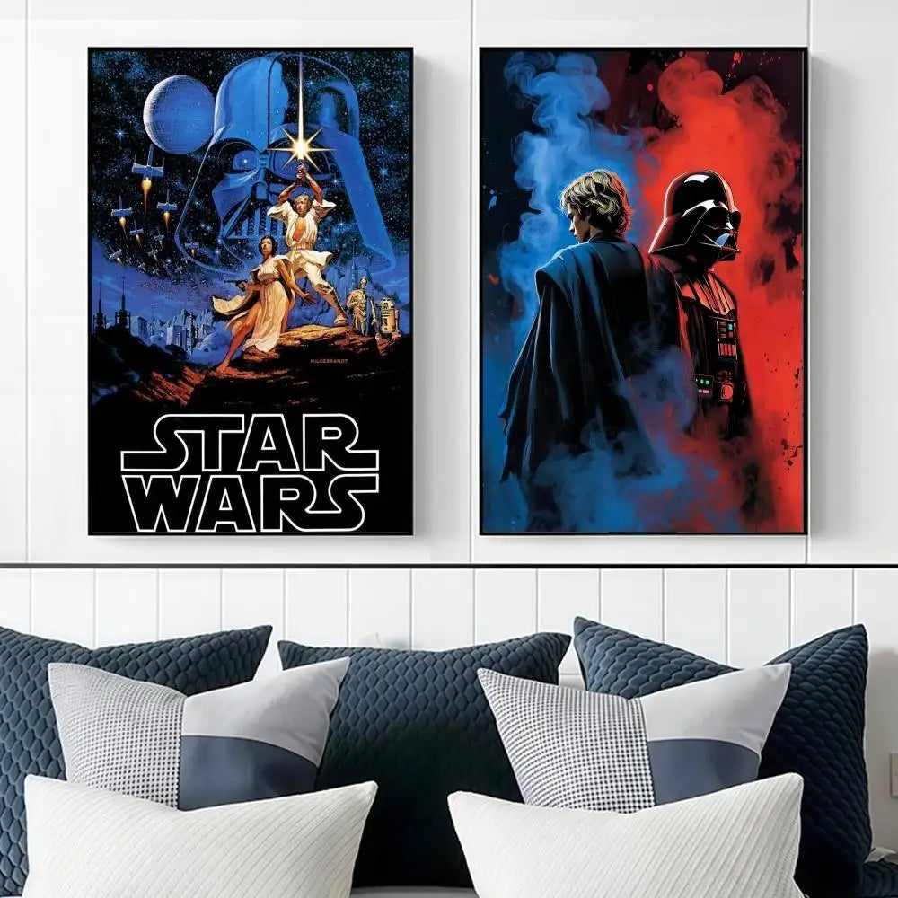 Star Wars High-End Fashion Poster – Wall Sticker, Home Decor