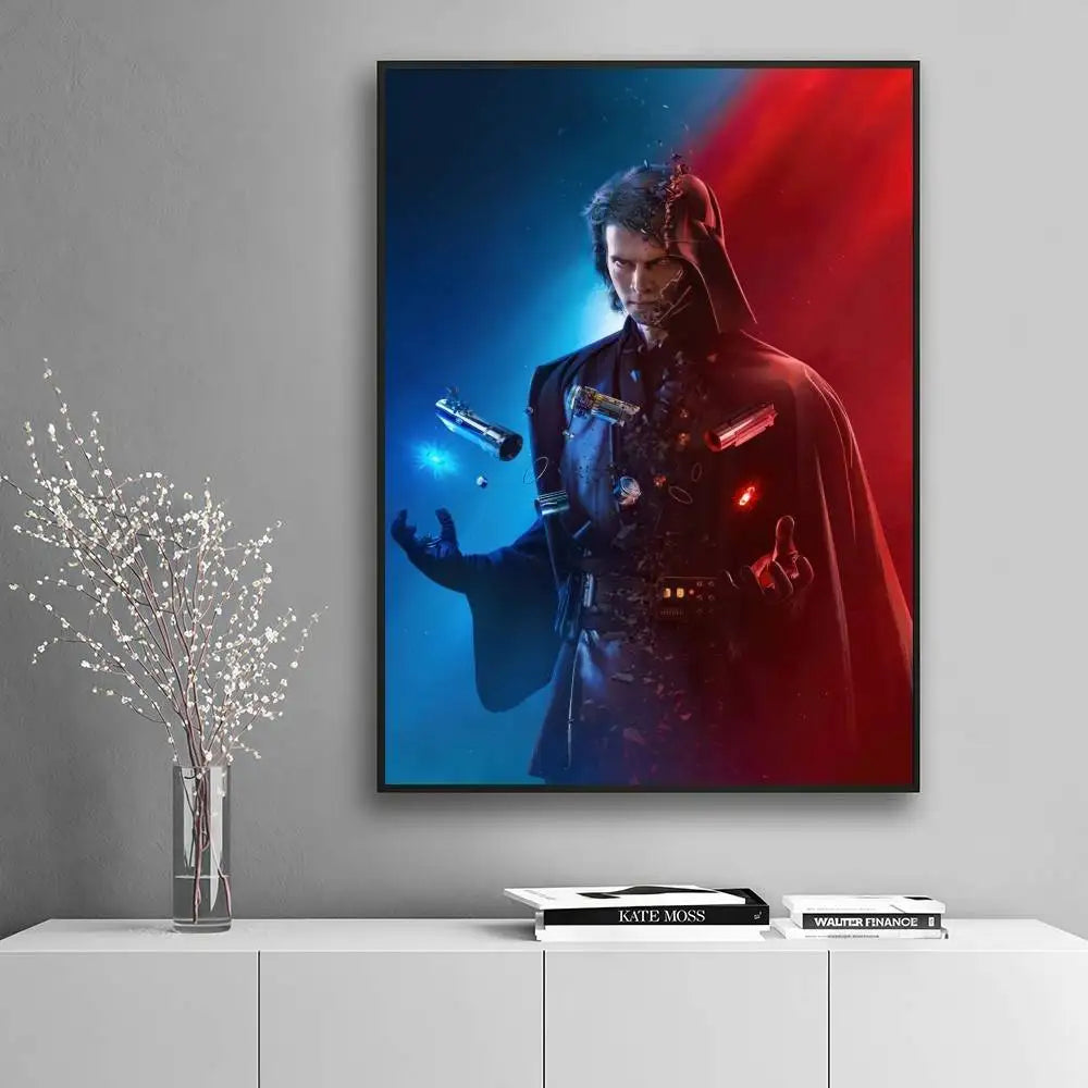 Star Wars High-End Fashion Poster – Wall Sticker, Home Decor